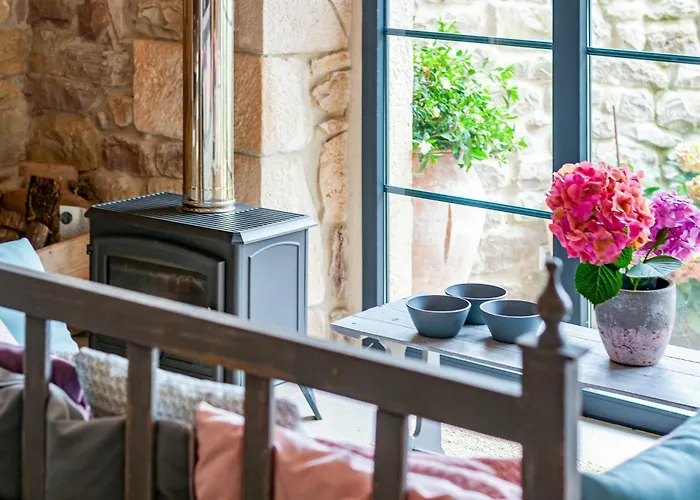 La Casa De Piedra Prázdninový dům Herrera de Ibio